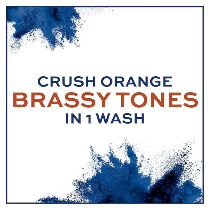 John Frieda Blue Crush Shampoo and Conditioner Set for Brunettes, Nourishes Color-Treated and Natural Hair, Blue Pigments for Vibrant, Cool-Toned Brunette Hair, 8.3 Oz, Pack of 2