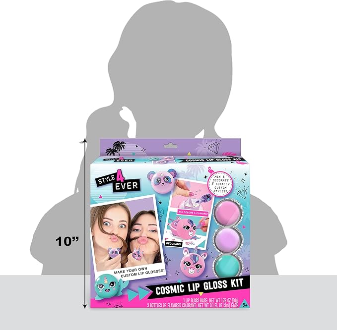 Canal Toys Style 4 Ever Cosmic Lip Gloss Kit, Multicolor