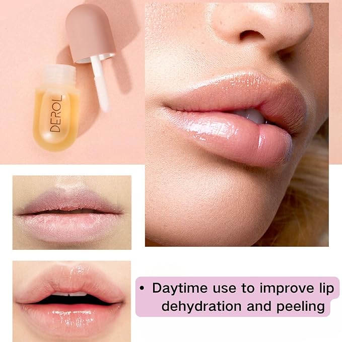 4Pcs Lip Plumper Set,Lip Plumper,Natural Lip