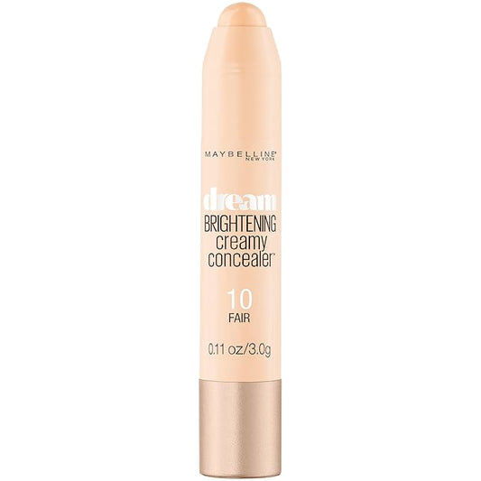Maybelline New York Dream Brightening Creamy Concealer, Fair, 0.11 oz