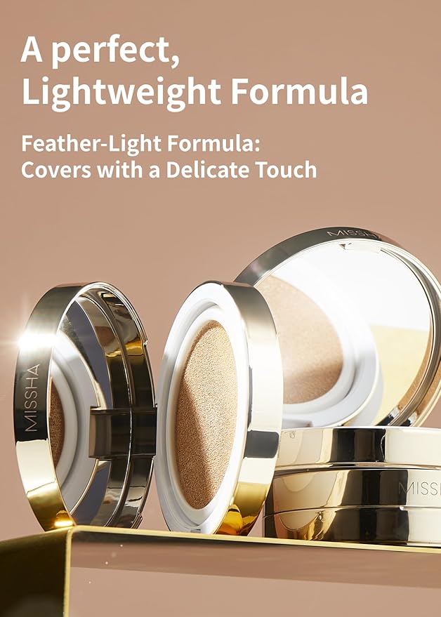 MISSHA Glow Cushion No.13 Light Beige for Fair