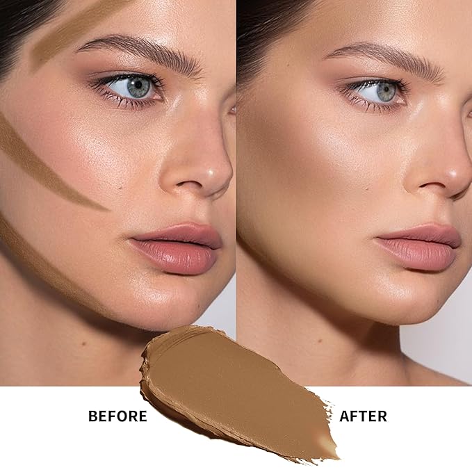 FV Cream Contour Stick, Highly Pigmented & Blendable Light Amber