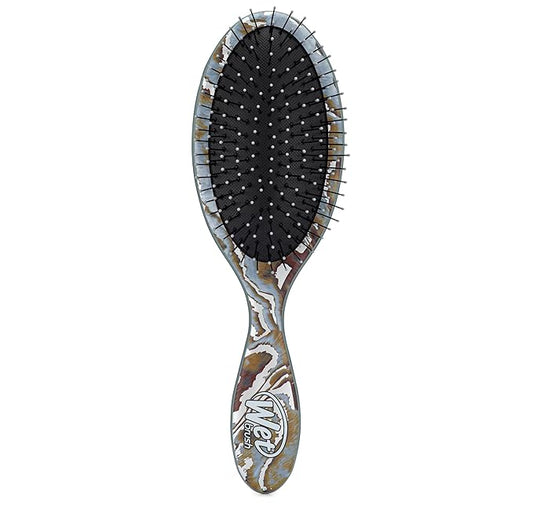 Wet Brush Original Detangler Hair Brush, Grey (Engineered Nature) - Ultra-Soft IntelliFlex Bristles - Detangling Brush Glides Through Tangles (Wet Dry & Damaged Hair) - Women & Men