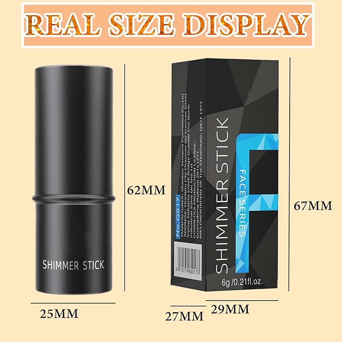 3 PCS Cream Contour Blush Stick,Long Lasting Waterproof for Women