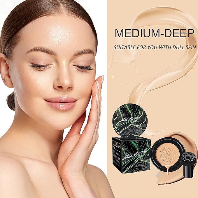 2 PCS Mushroom Head Air Cushion CC Cream (Buff Beige