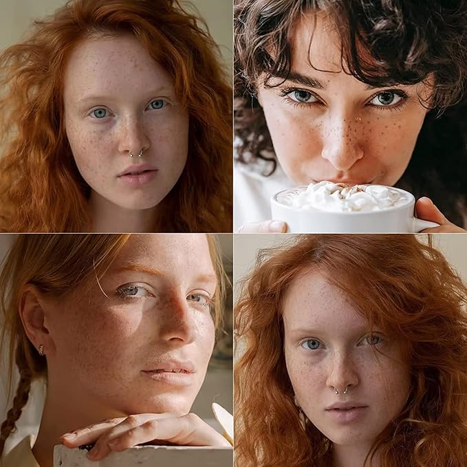 Freckle Pen 4 Colors, Natural Lifelike Freckle Makeup