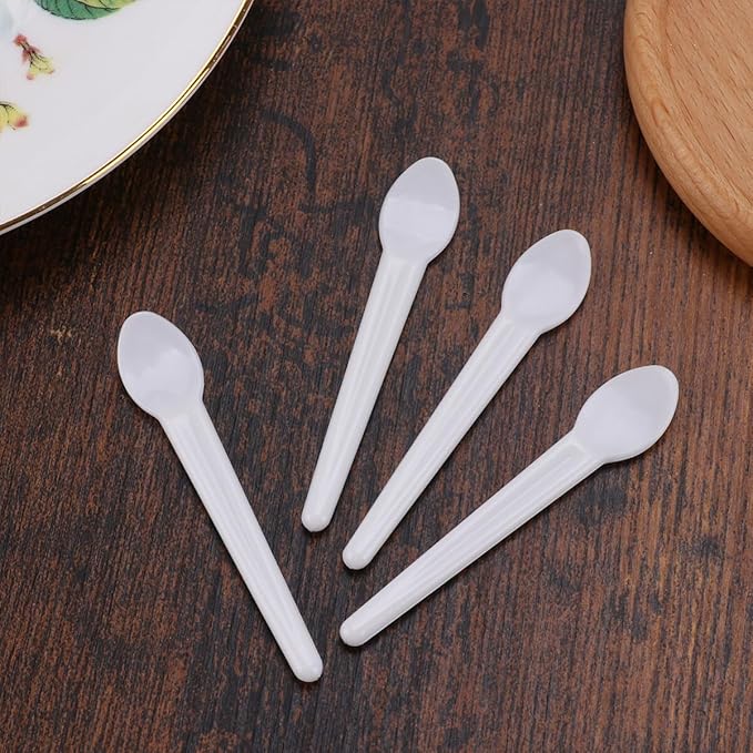 100pcs Makeup Scoop Cosmetic Scoop Face Cream Spatula