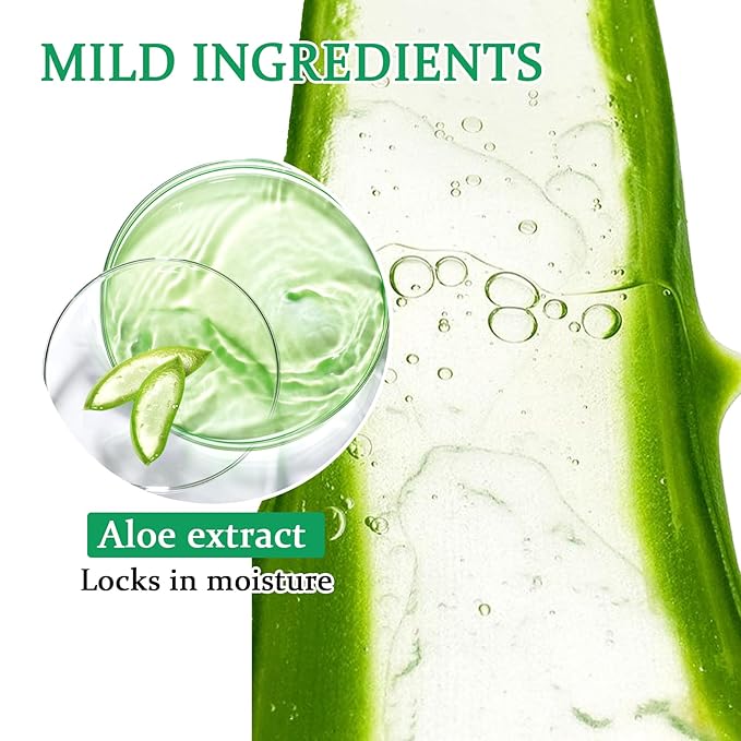 8PCS Aloe Vera Gel for Face & Skin,Organic Aloe Vera Gel,Hydrating After Sun Cream for Travel Size,Moisturizing Lotion for Skincare,After Sun Lotion for All Skin Type(B)