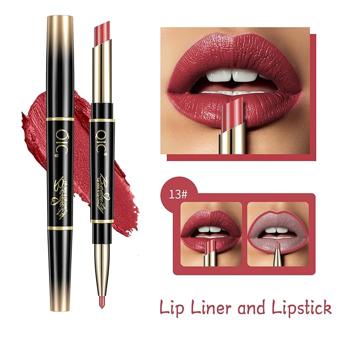 Grapefruit Lip Liner and Lipstick for Women, Long Grapefruit