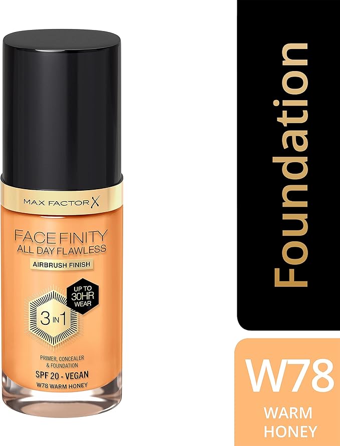 Max Factor Facefinity 3-in-1 All Day Flawless Liquid 30 ml
