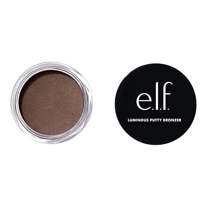 e.l.f. Luminous Putty Bronzer, Lightweight Putty-to-Powder Bronzer For
