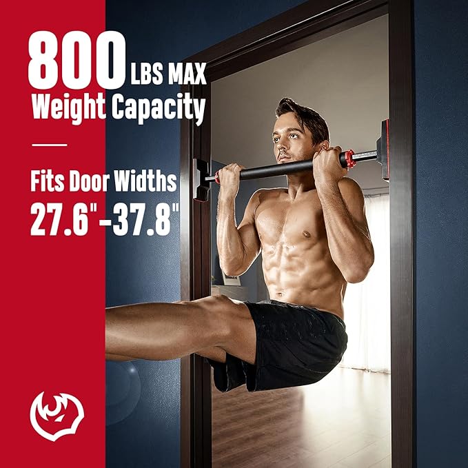 FitBeast Pull Up Bar for Doorway 600lbs for