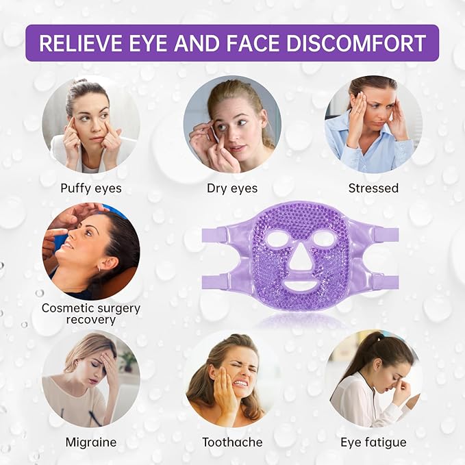 Face eye mask ice pack