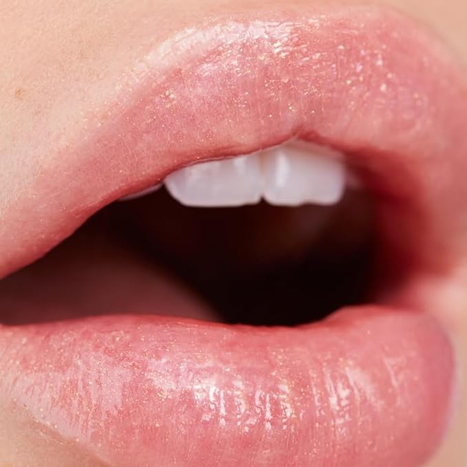 California Lip Milk | Clean Lip Gloss, Plumping and Moisturizing Lip Treatment, Gold Sparkle, Non-Toxic, Vegan, Cruelty-Free Lip Care