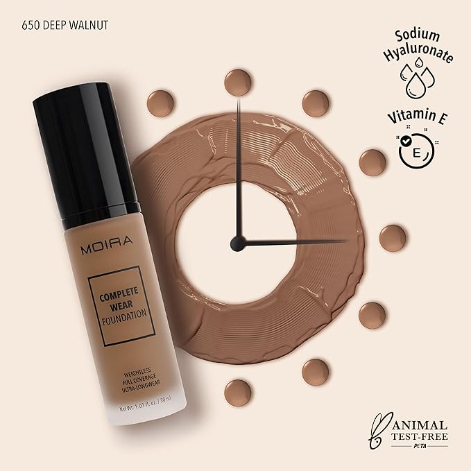 Complete Wear Foundation (650, Deep Walnut)