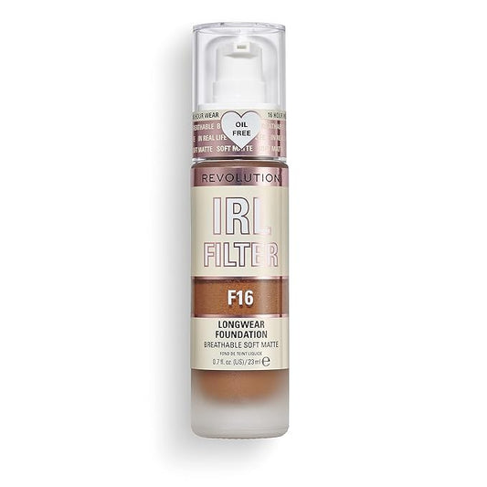 Revolution Beauty, IRL Filter Longwear Foundation, Soft &