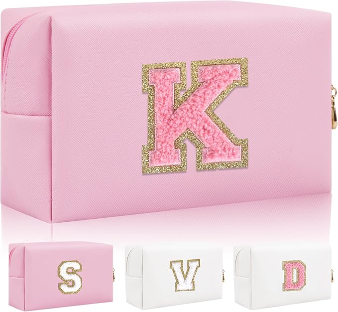 Personalized initial letter patch makeup