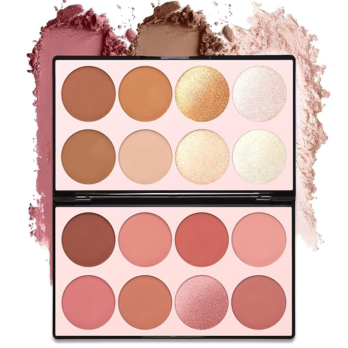16 Colors Contour Palette Make up - Blush