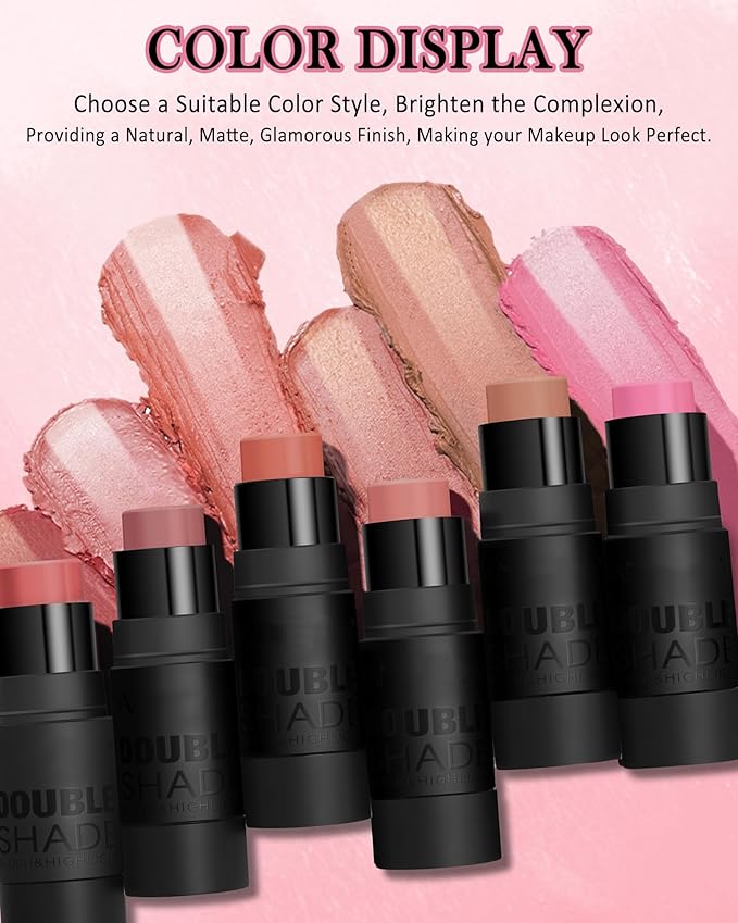 Cream Blush Stick Makeup for Cheeks, Multi Blush for Women-02