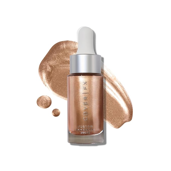 COVER FX Custom Enhancer Drops - Sunlight: Classic Liquid Highlighter 15mL