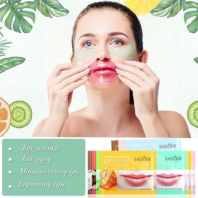 60 pcs moisturizing lip mask
