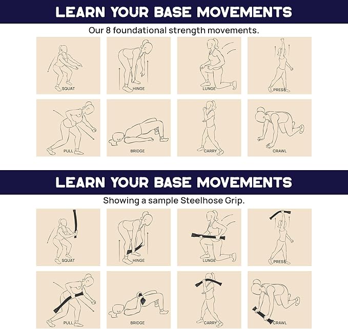 FitFighter Steelhose | (40 lb Black) | Ideal 5 Tools