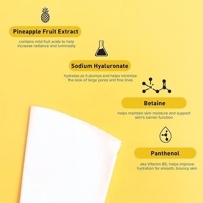 Avatara Juicy Pineappy Exfoliating Facial Mask