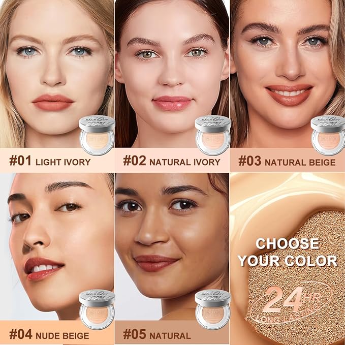 SACE LADY Oil Control BB Cushion Foundation, Full (#04, 0.) 42Oz