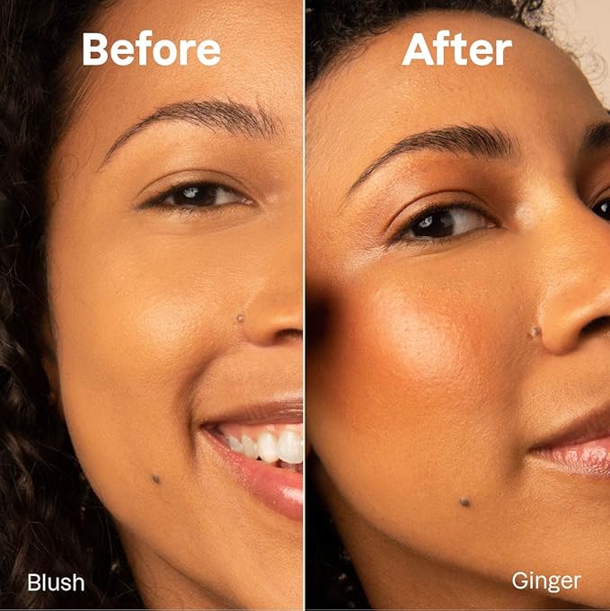 ATTITUDE Oceanly Lightweight Blush Stick, Titanium Dioxide-Free, EWG