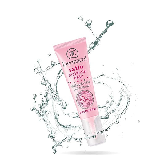 Dermacol - Satin Makeup Base, Matte Face Primer No Preservatives, 10 mL