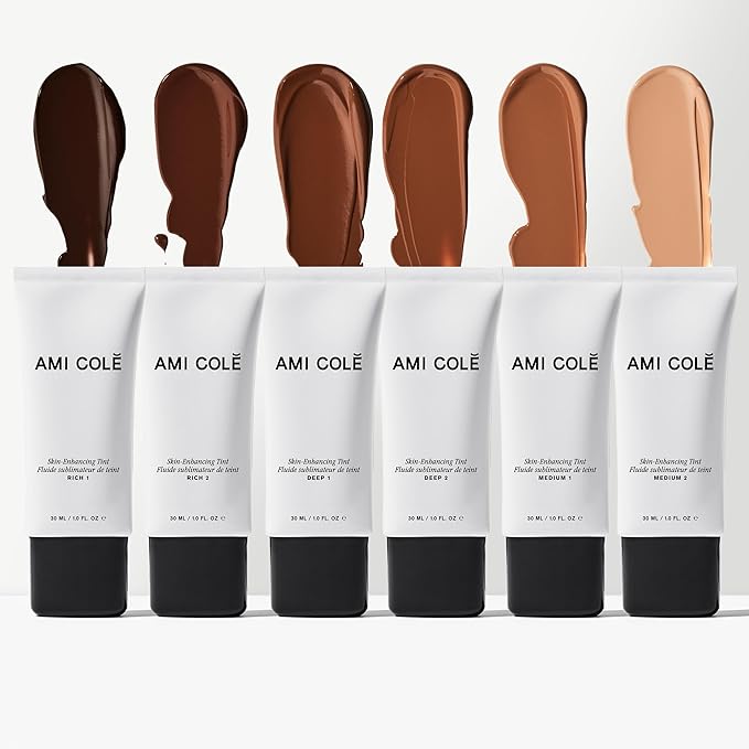 AMI COLÉ Skin-Enhancing Tinted Moisturizer (Rich 2), tinted