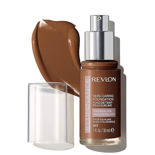 Revlon Illuminance Skin-Caring Liquid Foundation, Hyaluronic Acid, Hydrating of 1)