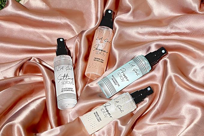 L.A. Girl Shimmer Spray Rose Gold, 2.7 Fl Oz (Pack of 3)