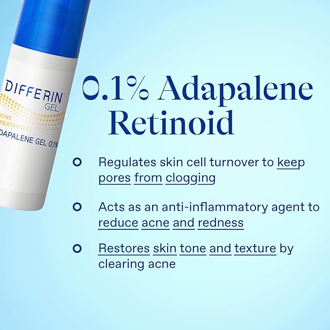 Differin acne treatment gel, 30