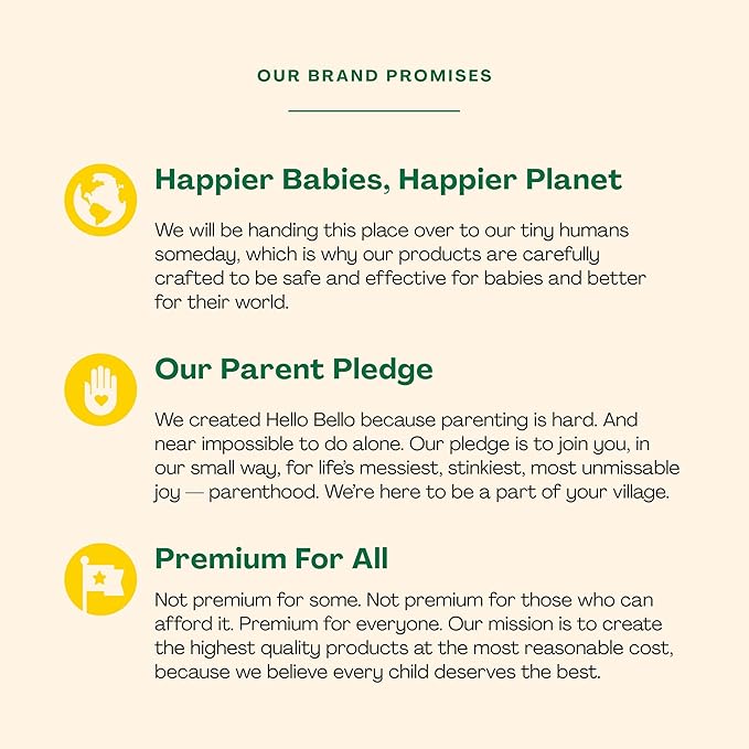 Hello Bello Kids Conditioner, Gentle Hypoallergenic Tear-Free Formula, Vegan and Cruelty-Free, Creamy Coconut Scented, 10 fl oz