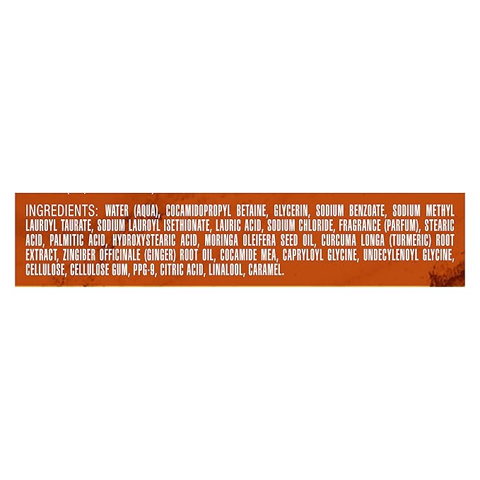 DOVE MEN + CARE Face + Body Wash For Men Awaken Turmeric + Ginger Root 18 oz 4 Count