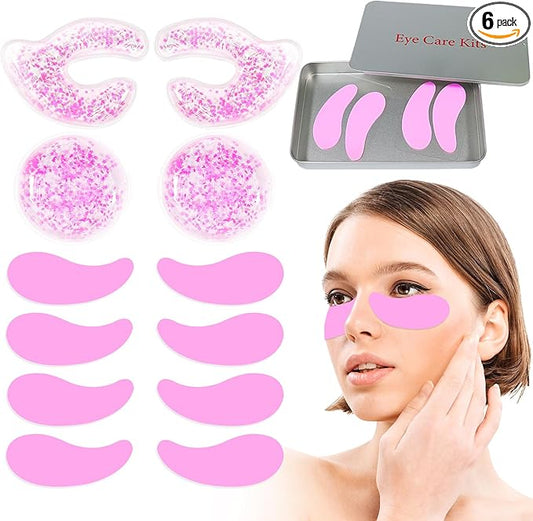Reusable eye face patches 6
