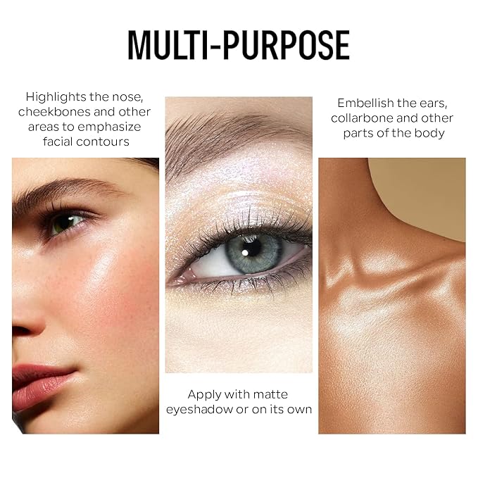 KYDA Liquid Highlighter, High Glossy Face Illuminator, Radiant