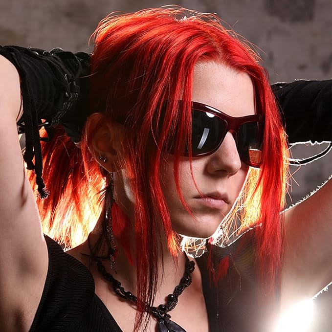 Red Temporary Hair Color,Natural Hair