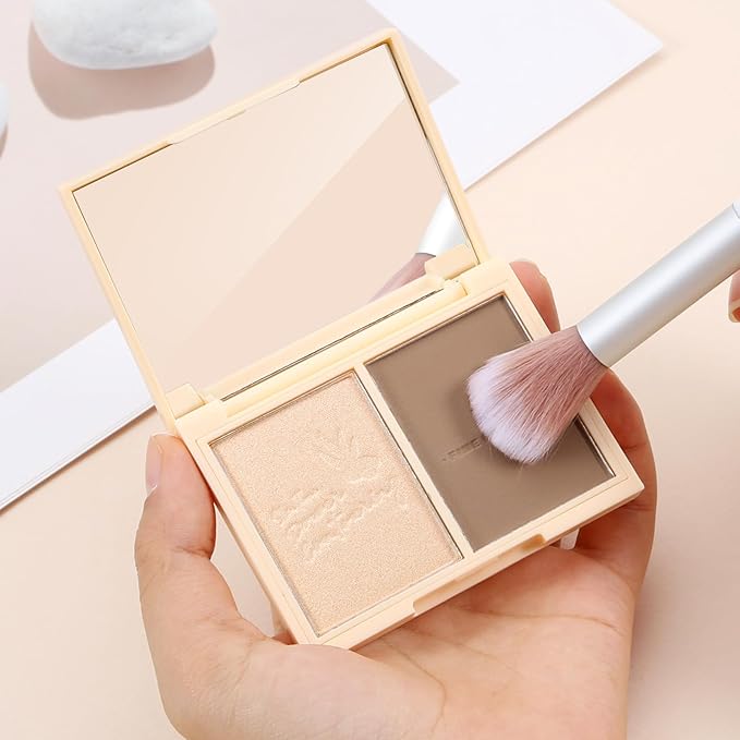 Boobeen Highlighter Contour Makeup Palette Face Matte Bronzer