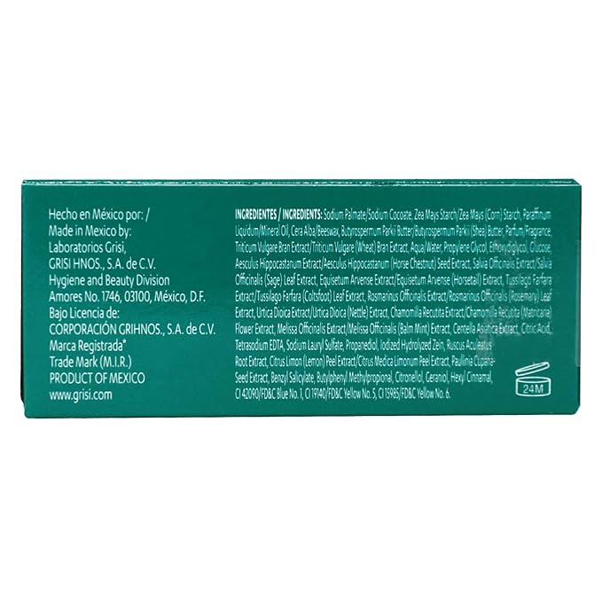 Grisi Seaweed Soap, Cleansing and Exfoliating Soap with Seaweed, Helps you Unclog Pores, Stimulate Circulation, Eliminates Toxins, Firming Benefits, 6-Pack of 3.5 Oz Each Soap, 6 Soaps