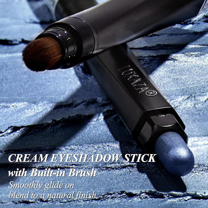 Neutral Eyeshadow Stick Makeup Set, Metallic Shimmer Matte Cream Eye Shadow Eyeliner Brightener Pencil Crayon - Classic 6PCS A010