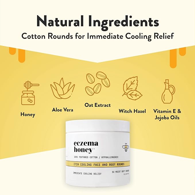 Eczema honey itch cooling face