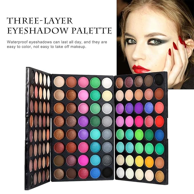 120 Colors Long Lasting Waterproof Highly Pigments Shiny