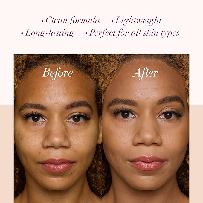 LUMINESS Silk Airbrush Spray Foundation & Buffing Brush - Deep)