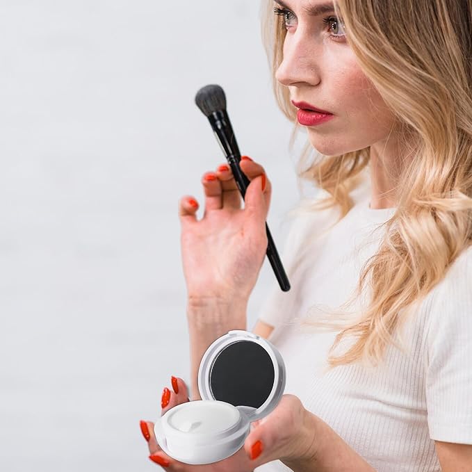 2 Pack Lip Balm Containers,Plastic Portable