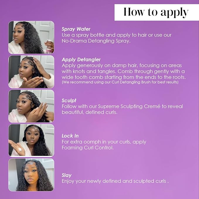 No-Drama Detangling Spray, Knot-Free, Tangle