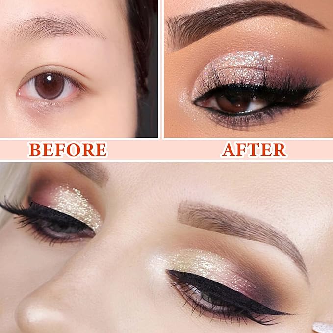 12 Color Naked Eyeshadow Palette,Pearly Earth Color Eyeshadow,Natural