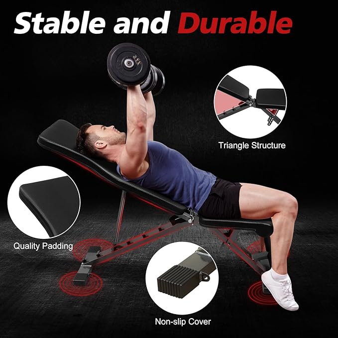 Foldable Workout Bench