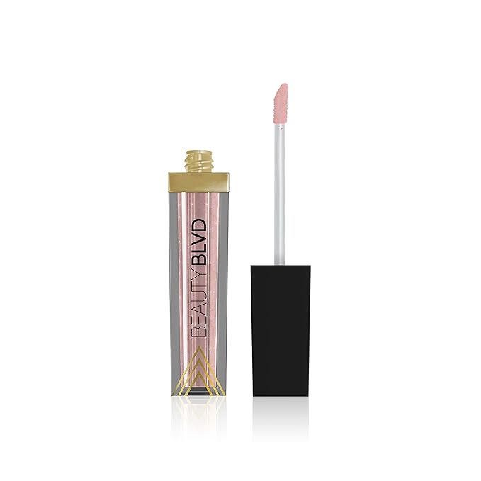 BEAUTYBLVD Diamond Lip Gloss | Iridescent Shades | Long Lasting | High Shine | Non-Sticky | Cruelty Free (Adorn)